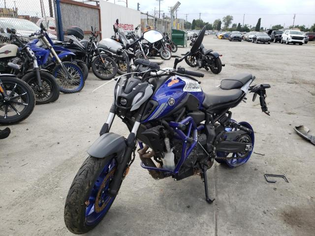 2021 YAMAHA MT07 C JYARM32Y4MA000482
