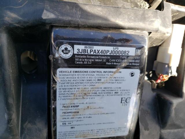 2023 CAN-AM ATV 3JBLPAX40PJ000082