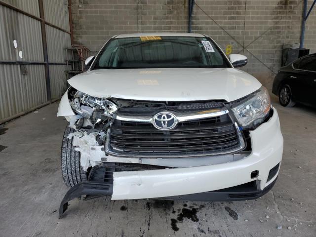 VIN 5TDZARFH3ES009074 2014 Toyota Highlander, LE no.5