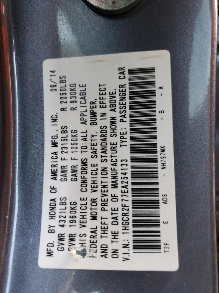 1HGCR2F77EA254133 2014 Honda Accord Ex