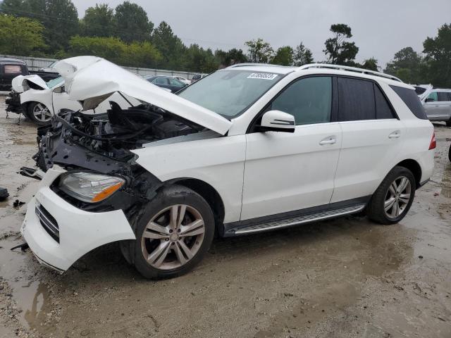 VIN 4JGDA5HBXFA468138 2015 Mercedes-Benz ML-Class, ... no.1