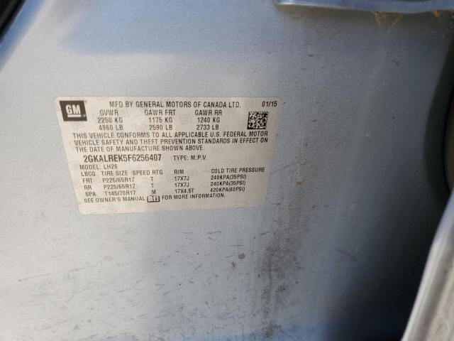 2015 GMC TERRAIN SL - 2GKALREK5F6256407