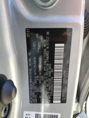 VIN 5TDHZRBH6MS137298 2021 Toyota Highlander, Xle no.12