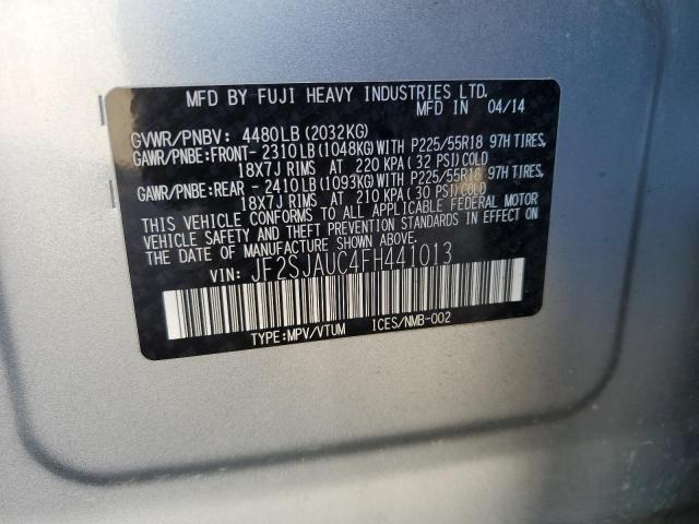 JF2SJAUC4FH441013 Subaru Forester 2.5i Touring
