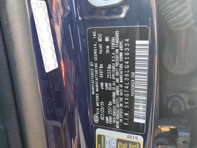 5XXGT4L36LG416334 KIA Optima Lx