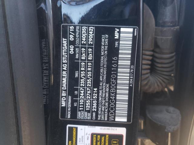 WDC0G4KB0GF011616 Mercedes-Benz Glc 300 4matic
