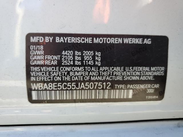 2018 BMW 328 D - WBA8E5C55JA507512