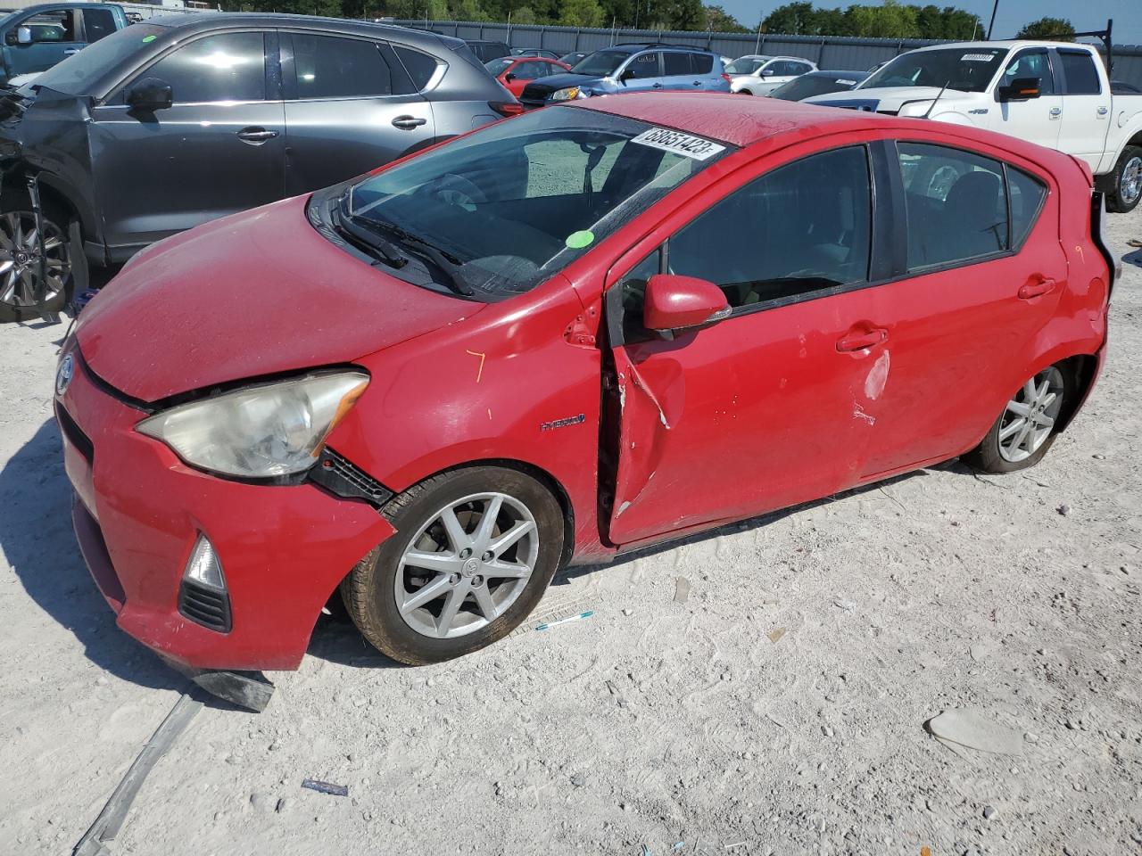 2014 Toyota Prius C vin: JTDKDTB36E1062459