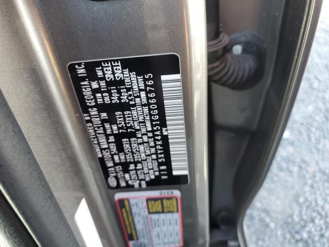 5XYPK4A51GG066765 KIA SORENTO SX