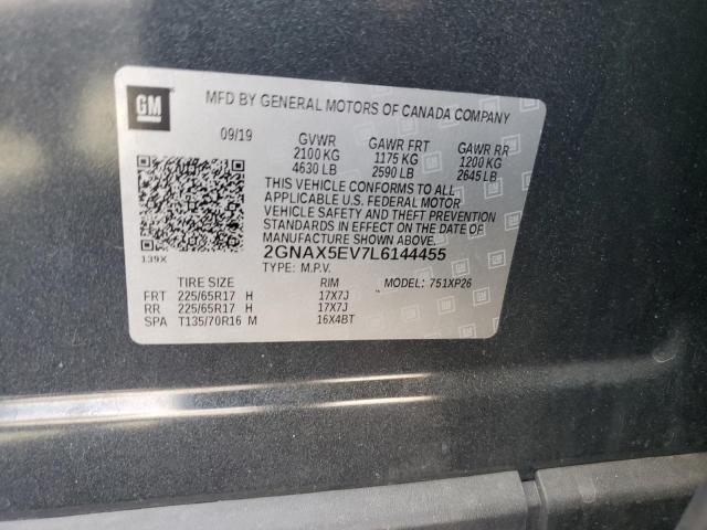 2GNAX5EV7L6144455 Chevrolet EQUINOX