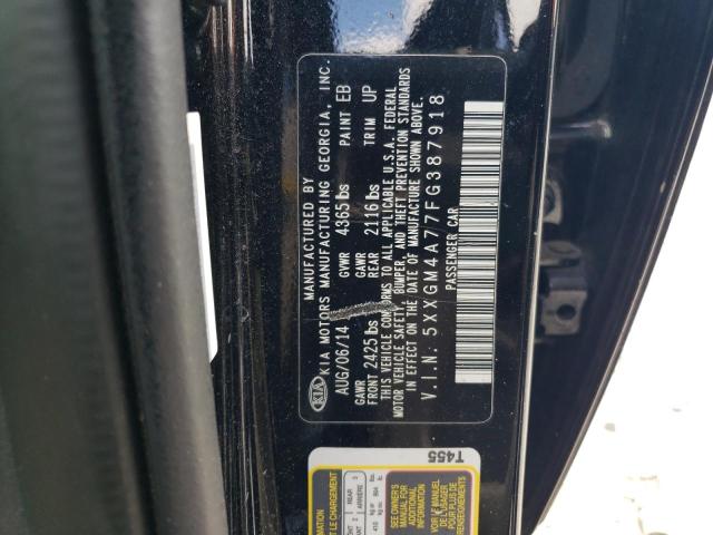 5XXGM4A77FG387918 KIA Optima Lx