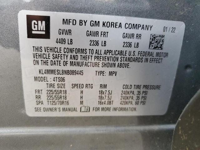 KL4MMESL8NB089445 2022 BUICK ENCORE, photo no. 13