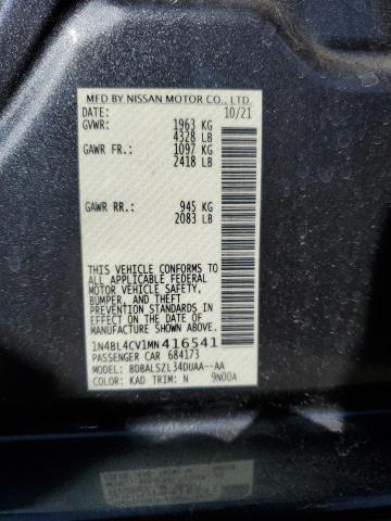 1N4BL4CV1MN416541 Nissan ALTIMA SR