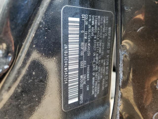 JN1BJ1CV4LW545254 Nissan Rogue Sport S