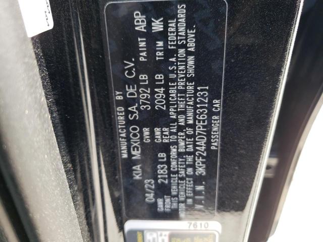 3KPF24AD7PE631231 KIA FORTE LX