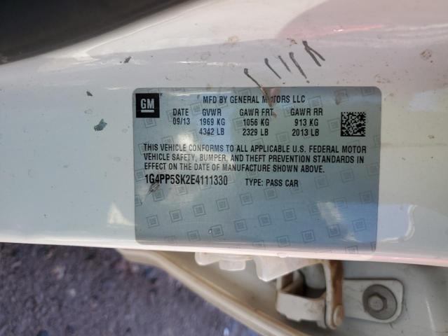 1G4PP5SK2E4111330 Buick Verano