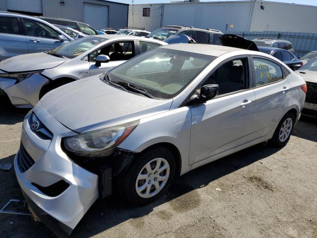 Lot #2241910752 2014 HYUNDAI ACCENT GLS salvage car