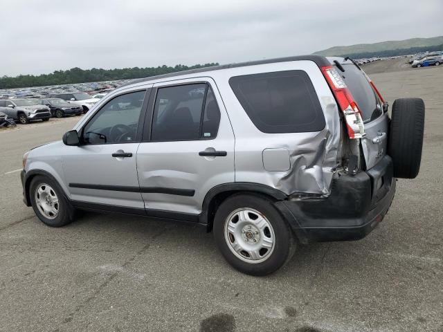 HONDA CR-V LX 2005 gray  gas JHLRD78595C047573 photo #3