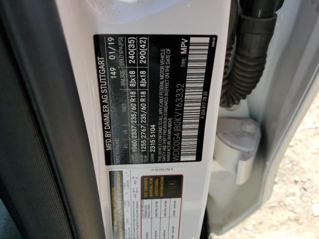 WDC0G4JB0KV163332 Mercedes-Benz GLC 300