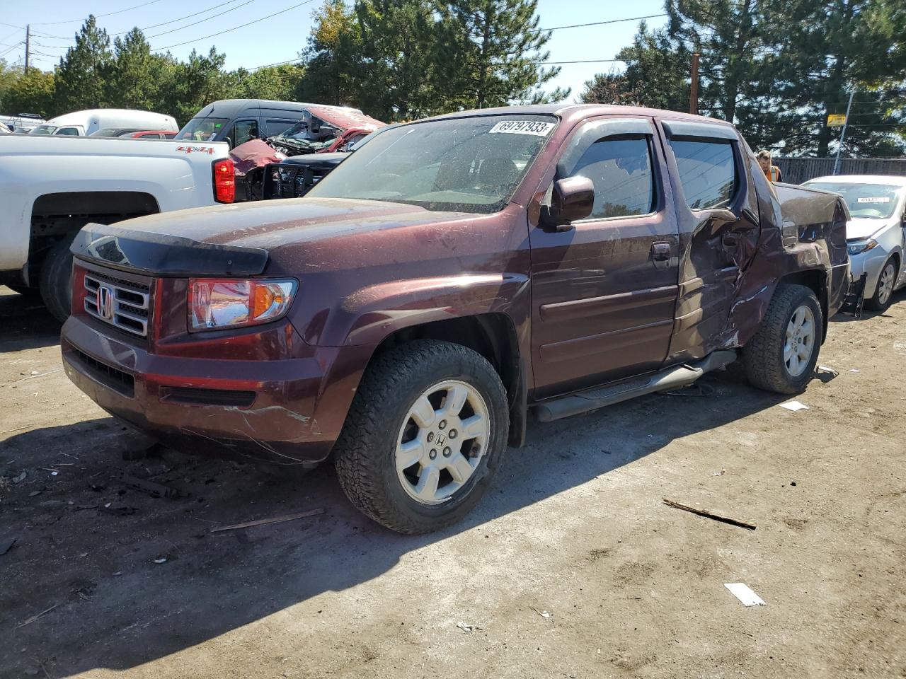 2HJYK16557H546610 2007 Honda Ridgeline Rtl