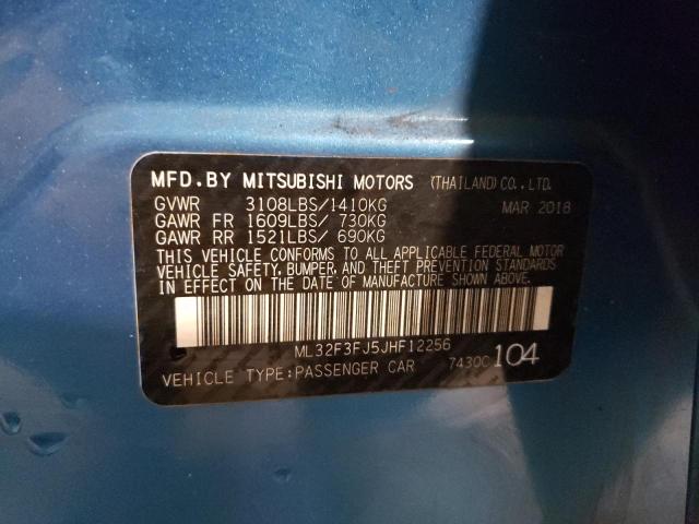 ML32F3FJ5JHF12256 Mitsubishi Mirage G4 Es