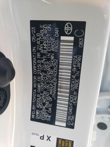 2023 TOYOTA GR COROLLA - JTNABAAE8PA005252