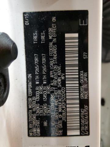 2015 TOYOTA 4RUNNER SR - JTEBU5JR2F5232422