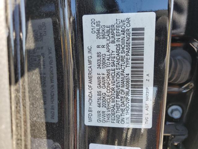 2020 Honda Accord Sport VIN: 1HGCV2F36LA006574 Lot: 55486994