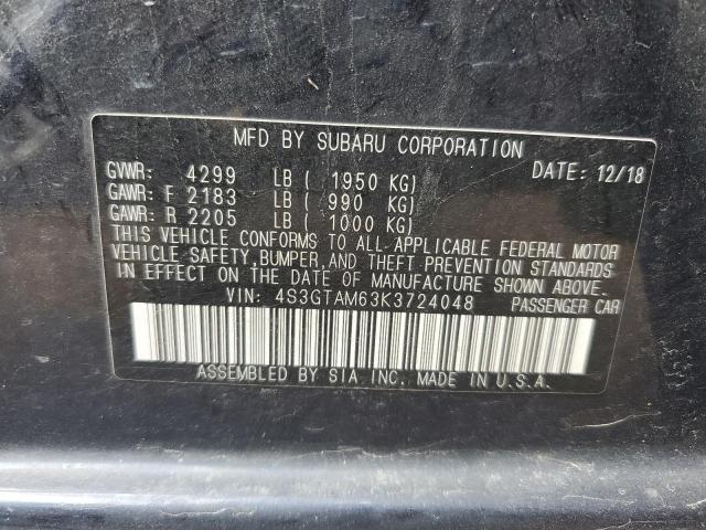 4S3GTAM63K3724048 Subaru Impreza Sport