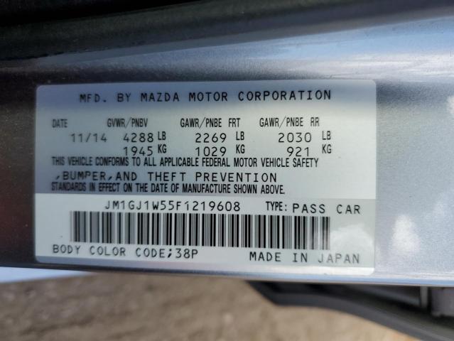 JM1GJ1W55F1219608 Mazda 6 Grand Touring