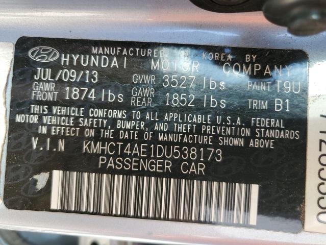 Image 12 of 2013 Hyundai Accent salvage vehicle - Lot #69605403 at Copart