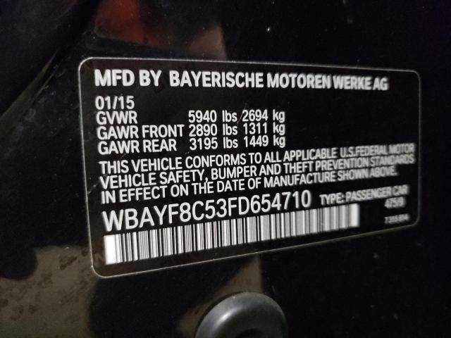 VIN WBAYF8C53FD654710 2015 BMW 7 Series, 750LI Lxi no.12