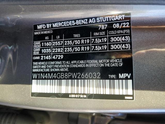 W1N4M4GB8PW266032 Mercedes-Benz GLB 250