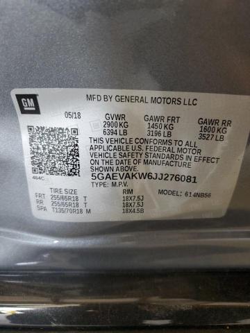 5GAEVAKW6JJ276081 Buick Enclave Essence