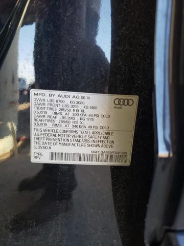 WA1LGAFE9FD001399 | 2015 AUDI Q7 PREMIUM