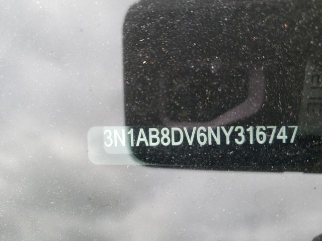 3N1AB8DV6NY316747 Nissan SENTRA SR