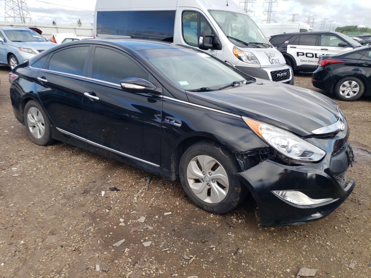 Lot #2540441539 2014 HYUNDAI SONATA HYB