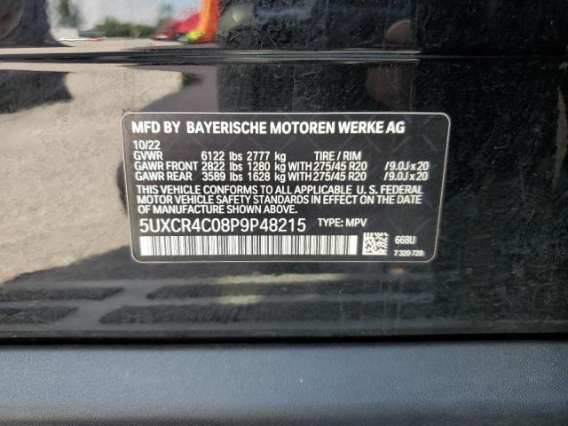 5UXCR4C08P9P48215 BMW X5 Sdrive 40i