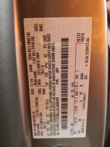 5LMCJ1C96LUL04059 Lincoln Corsair