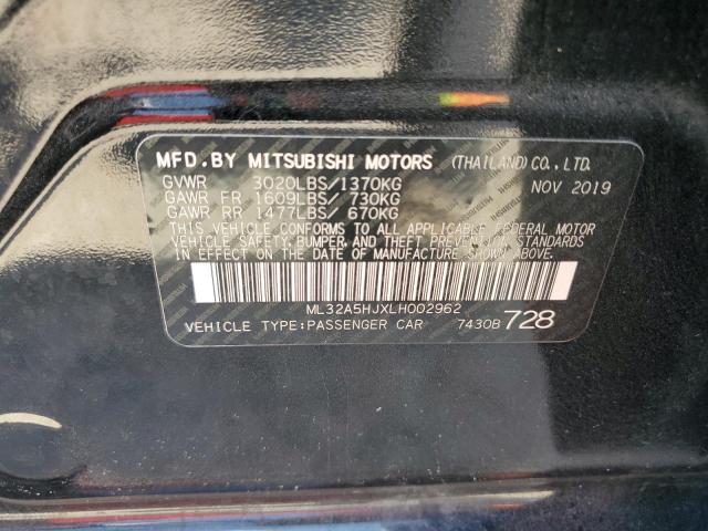 2020 MITSUBISHI MIRAGE LE ML32A5HJXLH002962