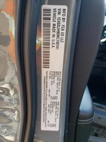 2021 DODGE DURANGO SR - 1C4SDJH90MC740741