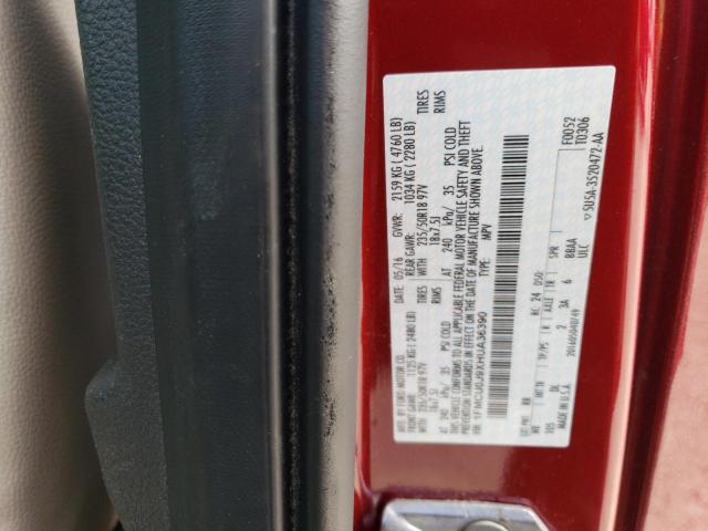 1FMCU0J9XHUA36390 Ford Escape Titanium