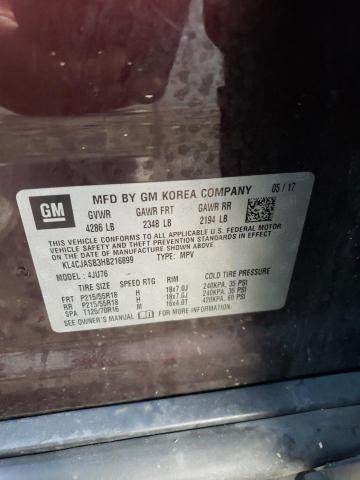 KL4CJASB3HB216899 Buick Encore Preferred