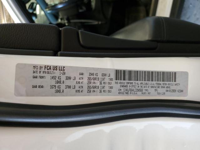1C4RJFBG4LC290568 Jeep Grand Cherokee Limited