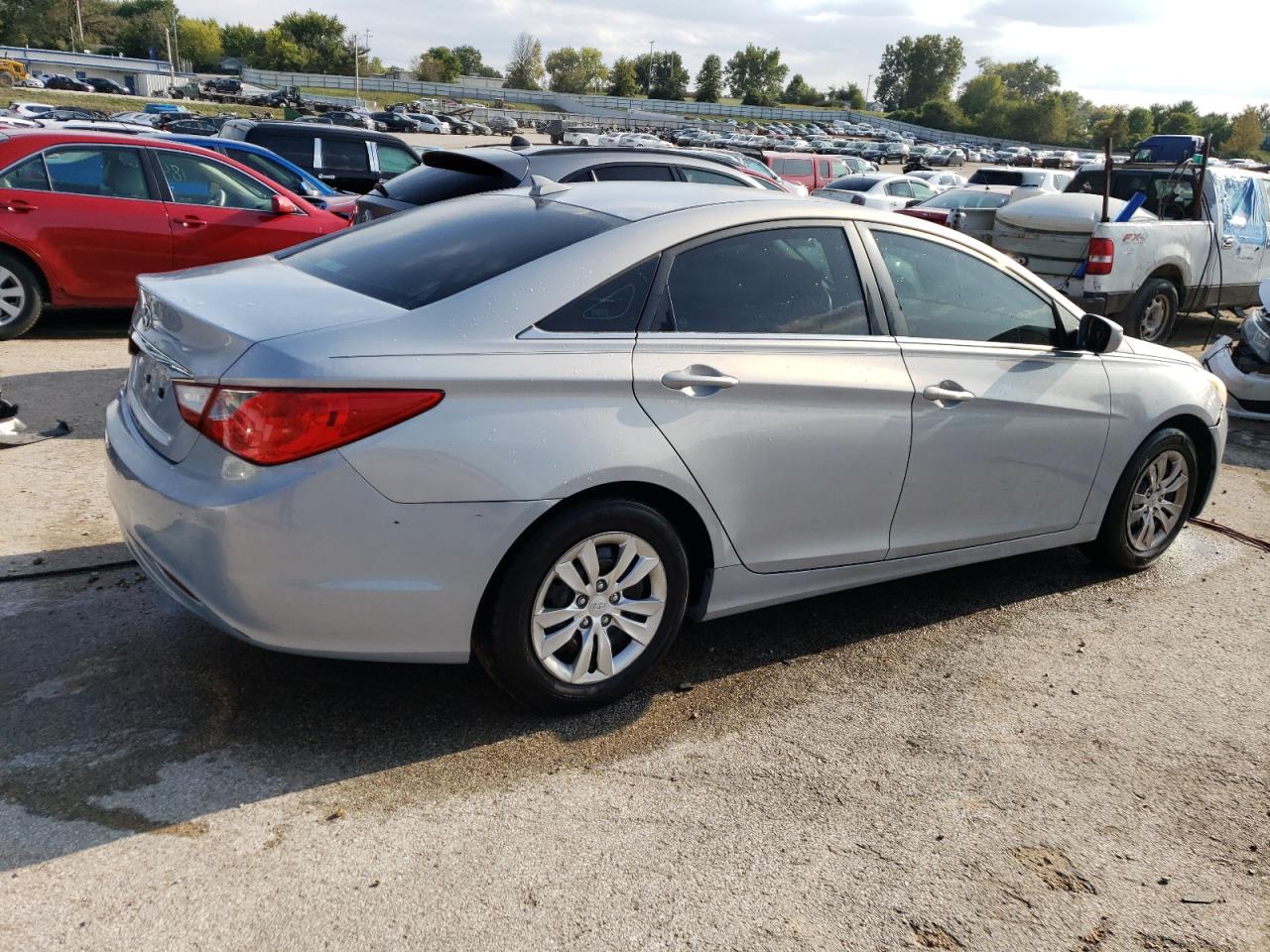 Lot #2487408524 2012 HYUNDAI SONATA GLS