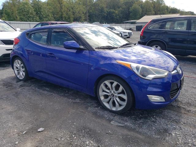 VIN: KMHTC6AD0CU061656 Auction: COPART Lot: 67302553 Location: PA - YORK HAVEN KMHTC6AD0CU061656 HYUNDAI VELOSTER 2012 BLUE Photo 4
