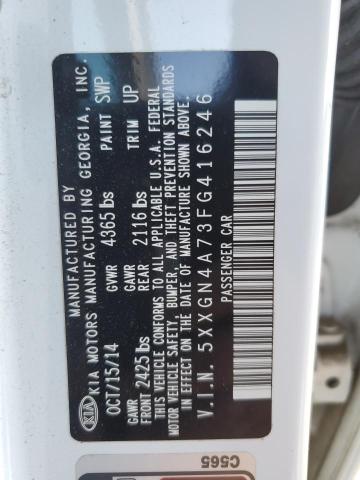 5XXGN4A73FG416246 2015 Kia Optima Ex