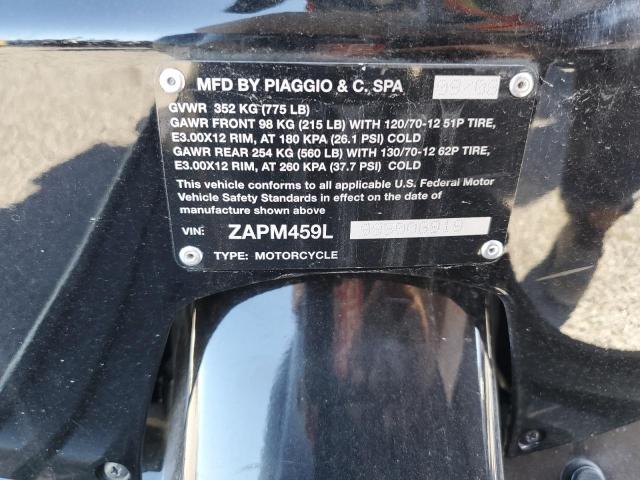 2009 VESPA GTS 250 ZAPM459L995008919