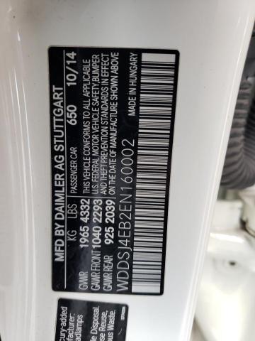 WDDSJ4EB2EN160002 Mercedes-Benz CLA 250