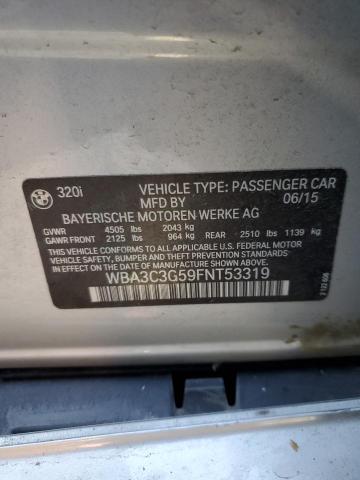WBA3C3G59FNT53319 BMW 320 I Xdrive